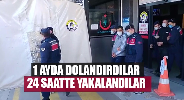 4 ilde dolandırıcılık yapan çete 24 saatte yakalandı