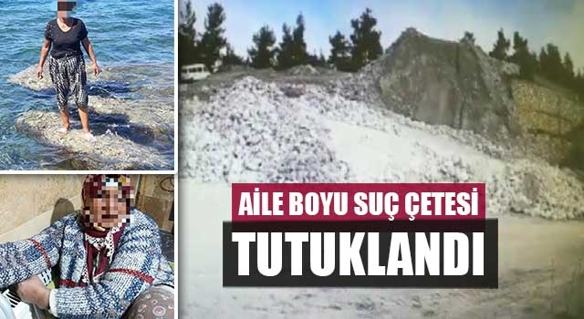 Aile boyu suç çetesi tutuklandı