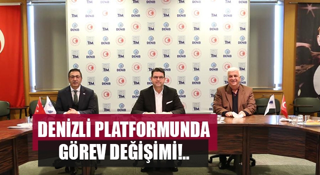 Denizli Platformu'nun Dönem Sözcülüğü DENİB'den DSO'ya Geçti