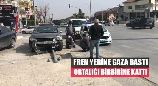 Denizli’de sürücü fren yerine gaza bastı 3 yayayı ezdi