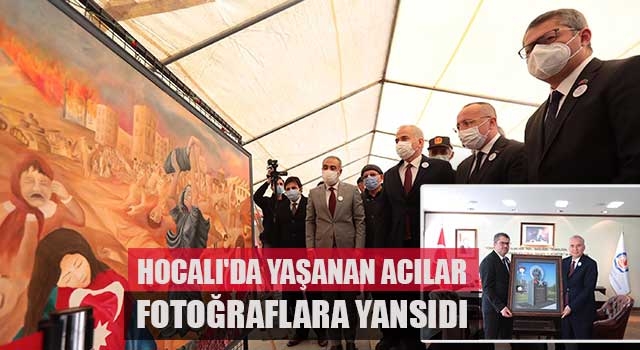 Hocalı'da yaşanan acılar fotoğraflara yansıdı