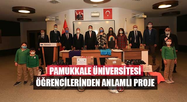 Pamukkale Üniversitesi Öğrencilerinden Anlamlı Proje