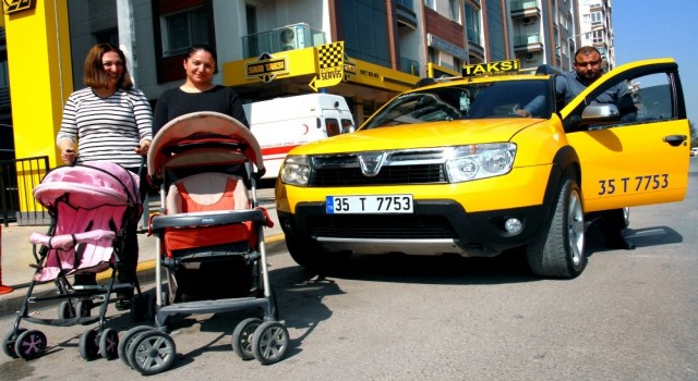 İzmir'de takside bırakılanlar şaşırttı