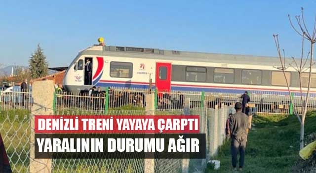 Denizli'de intihar trenin önüne atladı