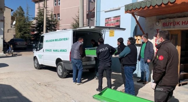 İşe başlayacağı hamamda ölü bulundu