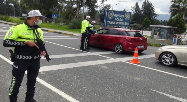 Muğla’da Jandarma ve polisten sıkı denetimi