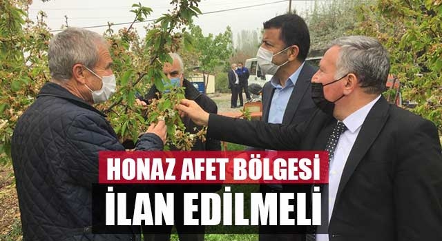Başkan Çavuşoğlu, "Honaz afet bölgesi ilan edilmeli"