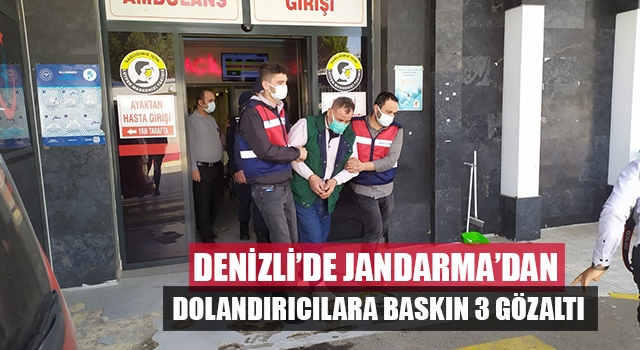 Denizli'de JASAT’tan dolandırıcı ve hırsızlara eşzamanlı operasyon: 3 gözaltı