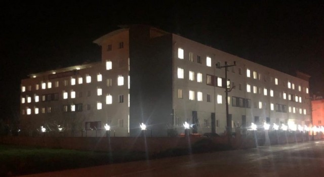 Muğla’da Karantinaya uymayanların kaldığı yurt ışıl ışıl