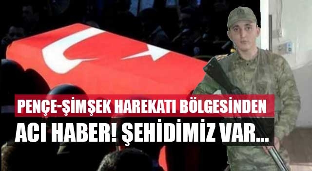 Uzman Çavuş Aygün Çakar şehit oldu