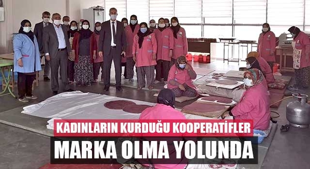 Denizli'de Kadınların kurduğu kooperatifler marka olma yolunda