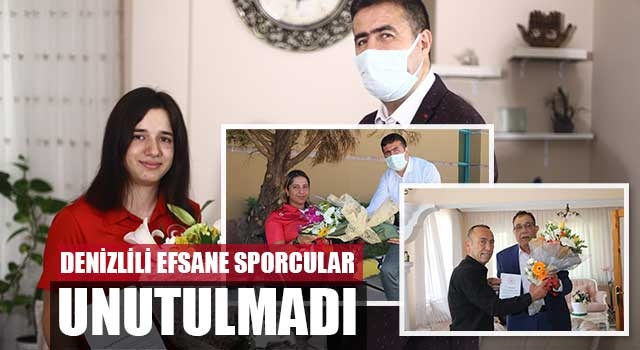 Denizlili efsane sporcular unutulmadı
