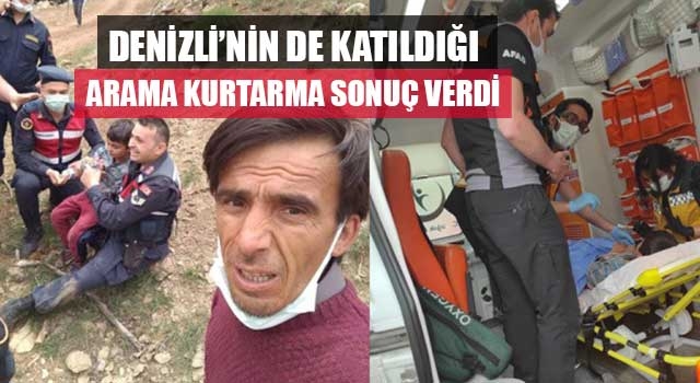 Denizli’nin de katıldığı arama kurtarma sonuç verdi
