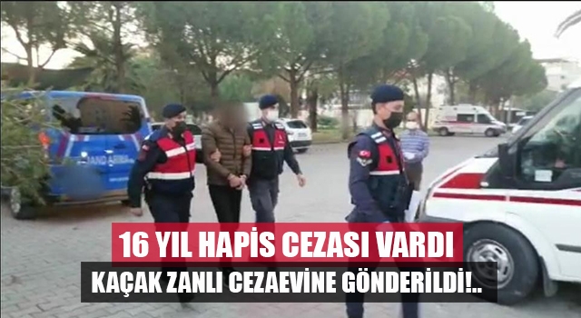Denizli’de 16 yıl hapis cezası bulunan kaçak zanlı tutuklandı