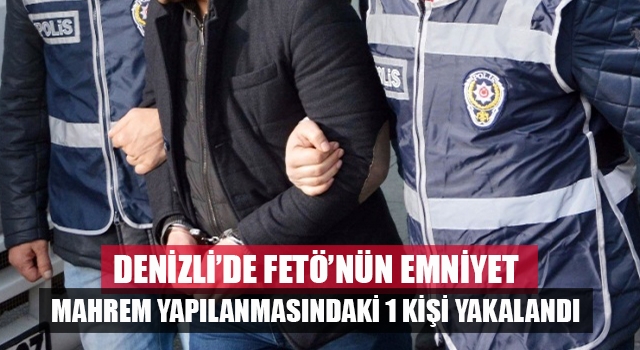 Denizli'de FETÖ'nün emniyet mahrem yapılanmasına operasyon
