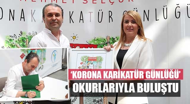 ‘Korona Karikatür Günlüğü’ okurlarıyla buluştu