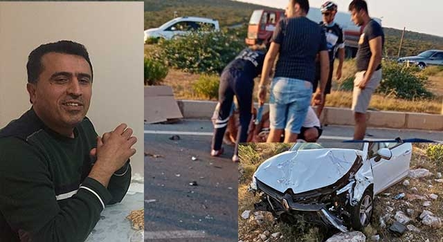 Söke'de iki otomobil çapıştı 1 kişi öldü