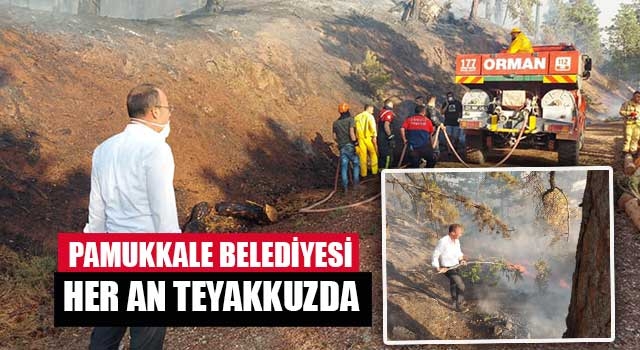 Pamukkale Belediyesi Her An Teyakkuzda