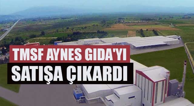 TMSF Aynes Gıda'yı satışa çıkardı