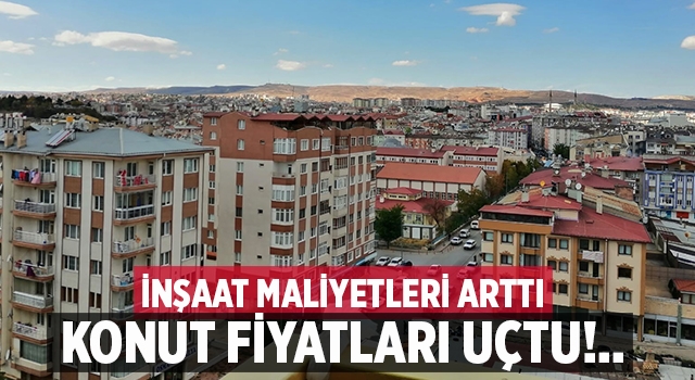 Denizli'de artan inşaat maliyetleri konut fiyatlarını uçurdu