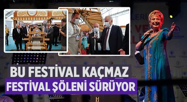 Denizli’de Bu festival kaçmaz Festival şöleni sürüyor