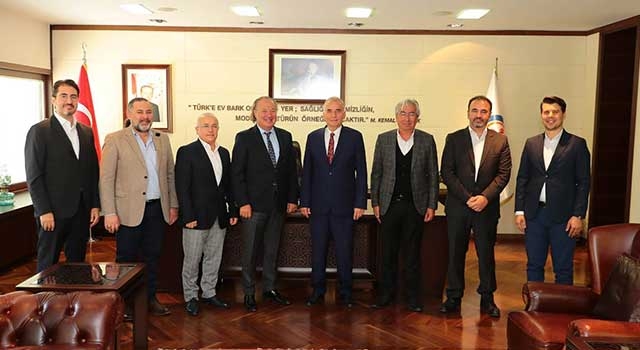 DENTUROD, Başkan Osman Zolan’ı ziyaret etti.