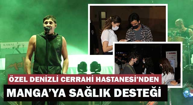 Özel Denizli Cerrahi Hastanesi’nden Manga’ya Sağlık Desteği