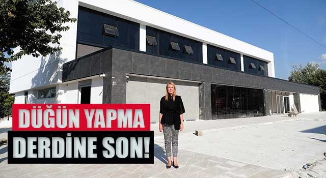 Sümer Düğün Salonu ve Çok Amaçlı Salonun Açılışı İçin Gün Sayılıyor