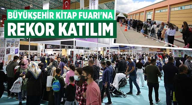 Denizli Kitap Fuarı'na rekor katılım
