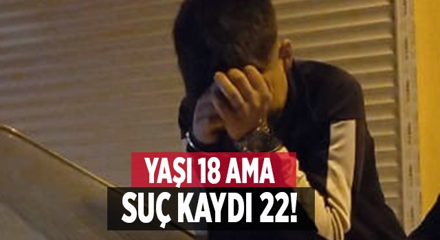 Denizli'de 18 yaşındaki gencin yaşından büyük suç kaydı çıktı