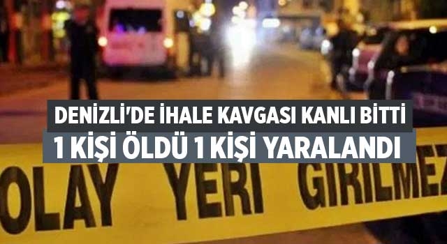 Denizli'de cinayet Hüseyin Erat öldü