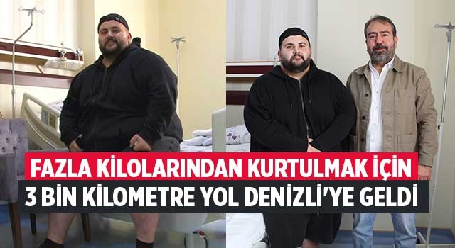Fazla Kilolarından Kurtulmak İçin Almanya’dan Denizli’ye Geldi