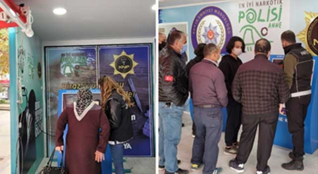 Denizli’de Narkotik Eğitim Tırı mücadeleye dikkat çekti