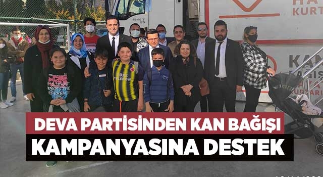DEVA Partisinden Kan Bağışı Kampanyasına Destek