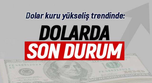 Dolarda yükseliş trendi sürüyor İşte son durum!