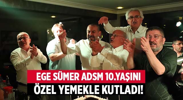 Ege Sümer ADSM, 10.yaşını yemekte kutladı