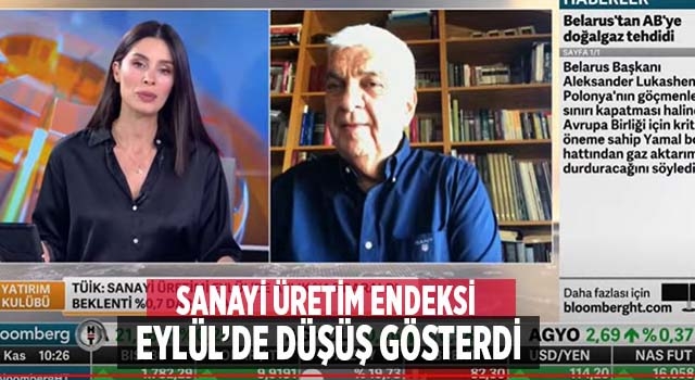 Keçeci, “Sanayi Üretim Endeksi Eylül’de Düşüş Gösterdi”