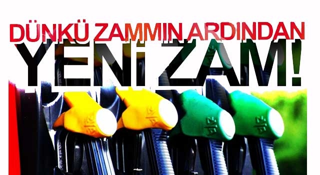Benzin ve motorine zam geliyor!
