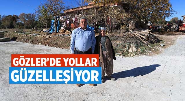 Gözler’de Yollar Güzelleşiyor