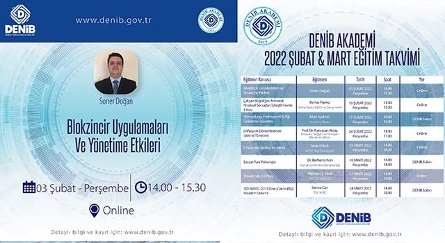 DENİB Akademi’nin 2022 yılı teması ’Dijitalleşmedeki Ayak İzlerimiz’ oldu