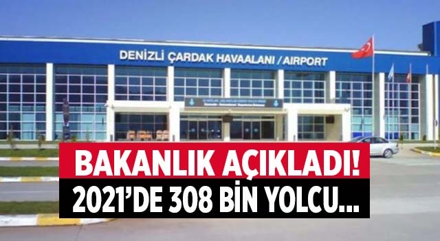 Denizli Çardak Havalimanının 2021 yılı raporu açıklandı