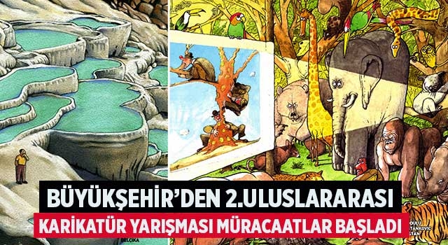 Denizli'de 2.Uluslararası Karikatür Yarışması  Müracaatlar başladı