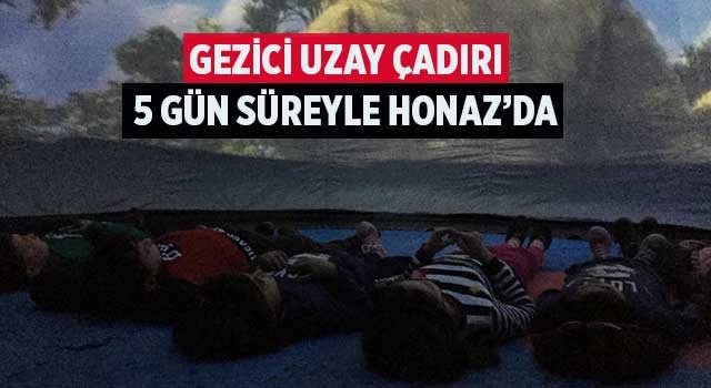 Gezici Uzay Çadırı 5 Gün Süreyle Honaz’da
