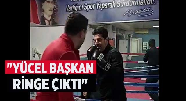 "Yücel Başkan Ringe Çıktı"