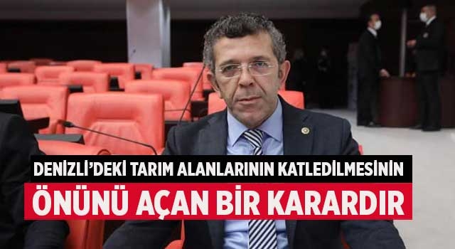 Denizli Milletvekili  Öztürk'ten Avdan tepkisi