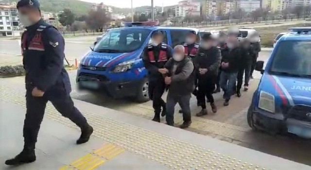 Denizli’nin 4 ilçesinde hırsızlık yapan 9 şüpheliden 5’i tutuklandı