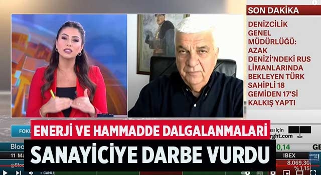 Enerji Ve Hammadde Dalgalanmalari Sanayiciye Darbe Vurdu
