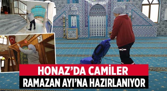 Honaz’da Camiler Ramazan Ayı’na Hazırlanıyor