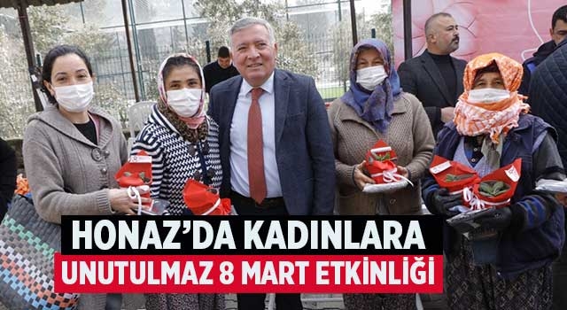 Honaz’da Kadınlara Unutulmaz 8 Mart Etkinliği