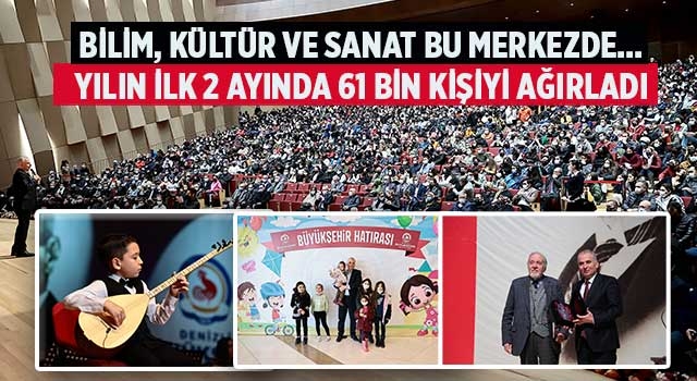 Yılın ilk 2 ayında 61 bin kişiyi ağırladı